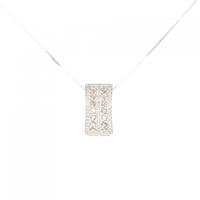 K18WG ダイヤモンド ネックレス 1.00CT