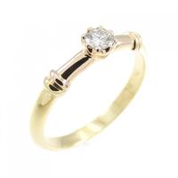 K18YG/K18PG ダイヤモンド リング 0.101CT
