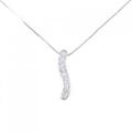 PT ダイヤモンド ネックレス 0.18CT