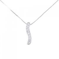 PT ダイヤモンド ネックレス 0.18CT