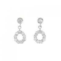 PT ダイヤモンド ピアス 1.0CT