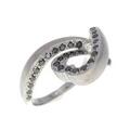 750WG ダイヤモンド リング 0.35CT