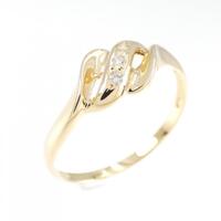 K18YG ダイヤモンド リング