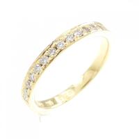 K18YG ダイヤモンド リング 0.25CT
