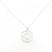 ティファニー アトラス オープンメダリオン ミディアム ネックレス