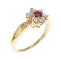 ミキモト ルビー リング 0.16CT