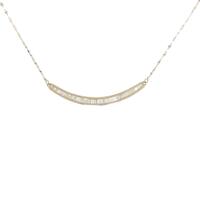 K18YG ダイヤモンド ネックレス 0.25CT