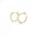 K18YG ダイヤモンド ピアス 0.30CT