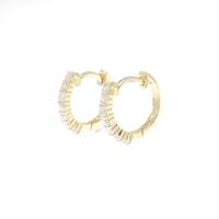 K18YG ダイヤモンド ピアス 0.30CT