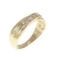 K18YG ダイヤモンド リング 0.20CT