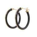 【新品】K18YG オニキス ピアス