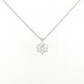 【リメイク】プラチナダイヤモンドネックレス 0.411CT F SI2 3EXT H&C