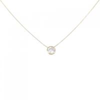 K18YG ダイヤモンド ネックレス 0.337CT