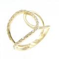 K18YG ダイヤモンド リング 0.20CT