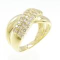K18YG ダイヤモンド リング 0.80CT