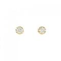 K18YG ダイヤモンド ピアス 0.45CT