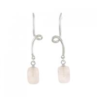 ティファニー ローズクオーツ ピアス