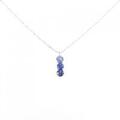 K18WG サファイヤ ネックレス 0.60CT