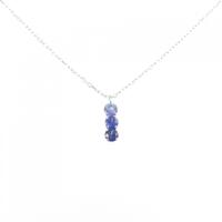 K18WG サファイヤ ネックレス 0.60CT
