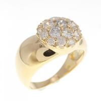 K18YG ダイヤモンド リング 1.17CT