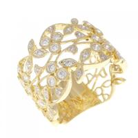 K18YG ダイヤモンド リング 0.63CT