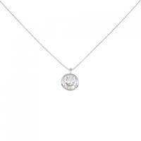 PT ソリティア ダイヤモンド ネックレス 0.84CT