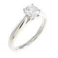 PT ダイヤモンド リング 0.413CT D SI1 VG