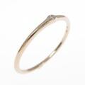 K18PG ダイヤモンド リング 0.008CT