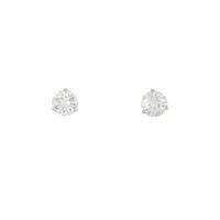 PT ソリティア ダイヤモンド ピアス 0.52CT