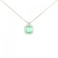 PT エメラルド ネックレス 1.56CT