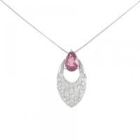 PT トルマリン ネックレス 1.54CT