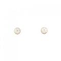 【リメイク】K18PG/ST ダイヤモンドピアス 0.303CT 0.340CT G SI2 GOOD