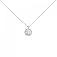 【リメイク】PT ダイヤモンド ネックレス 0.331CT E SI1 GOOD