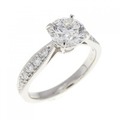 【リメイク】PT ダイヤモンド リング 1.049CT G SI2 EXT