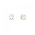 【新品】PT ダイヤモンド ピアス 0.535CT F SI2 GOOD