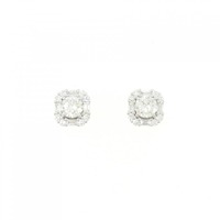 【新品】PT ダイヤモンド ピアス 0.535CT F SI2 GOOD