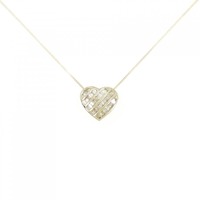 K18YG ハート ダイヤモンド ネックレス 0.35CT