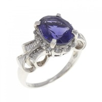 PT アイオライト リング 2.03CT