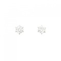 【リメイク】PT/ST ダイヤモンド ピアス 0.408CT 0.422CT D?E SI1 EXT