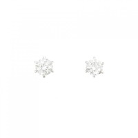 【リメイク】PT/ST ダイヤモンド ピアス 0.408CT 0.422CT D?E SI1 EXT