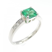 PT エメラルド リング 0.72CT