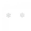 【リメイク】PT/ST ダイヤモンド ピアス 0.235CT 0.244CT D VS1?2 3EXT EXT H&C