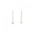 K18WG ダイヤモンド ピアス 0.50CT