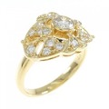 K18YG ダイヤモンド リング 0.35CT
