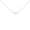 K18YG ダイヤモンド ネックレス 0.12CT