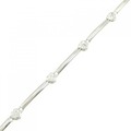 PT ハート ダイヤモンド ブレスレット 0.22CT