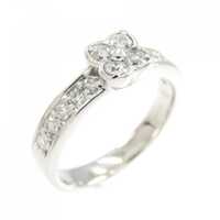 ポンテヴェキオ フラワー ダイヤモンド リング 0.40CT