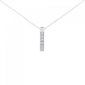 K18WG ダイヤモンド ネックレス 0.30CT