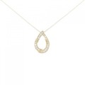 K18YG ダイヤモンド ネックレス 0.30CT