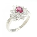 PT ルビー リング 0.50CT